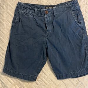 America Eagle Classic khaki shorts   Blue. 32
